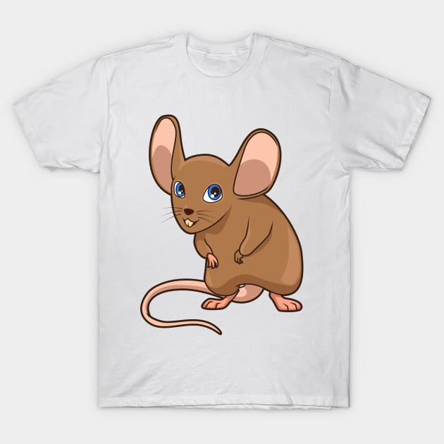 Kawaii Rat T-Shirt by Modern Medieval Design